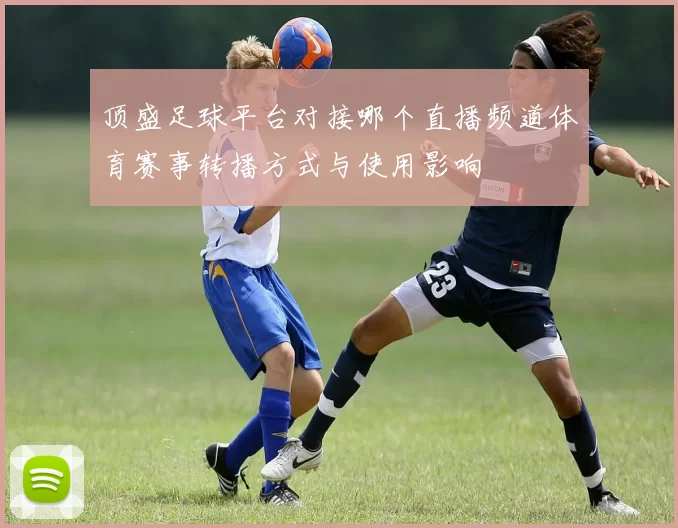 顶盛足球平台对接哪个直播频道体育赛事转播方式与使用影响
